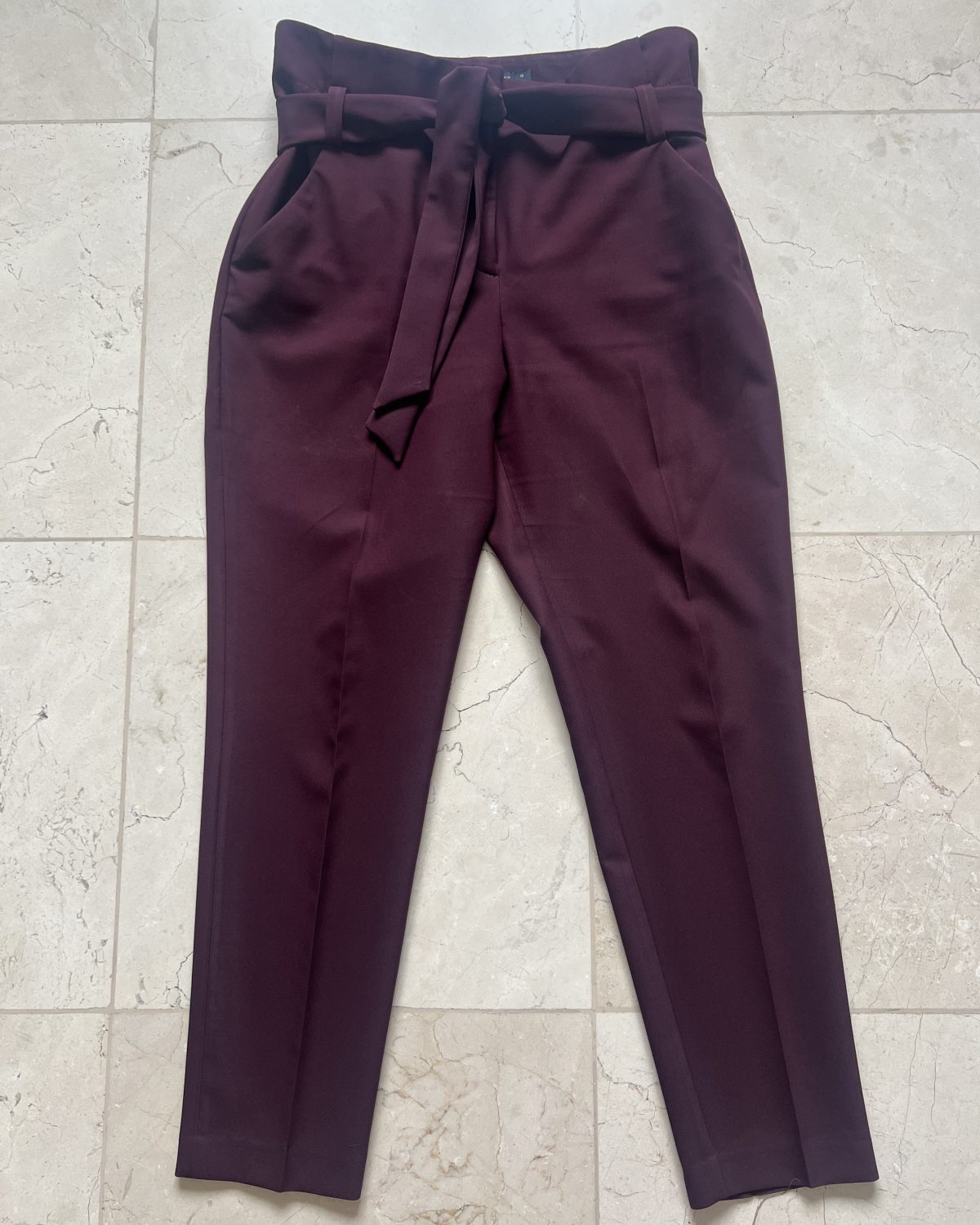 Pantalones cintura Misses paperbag de mujer