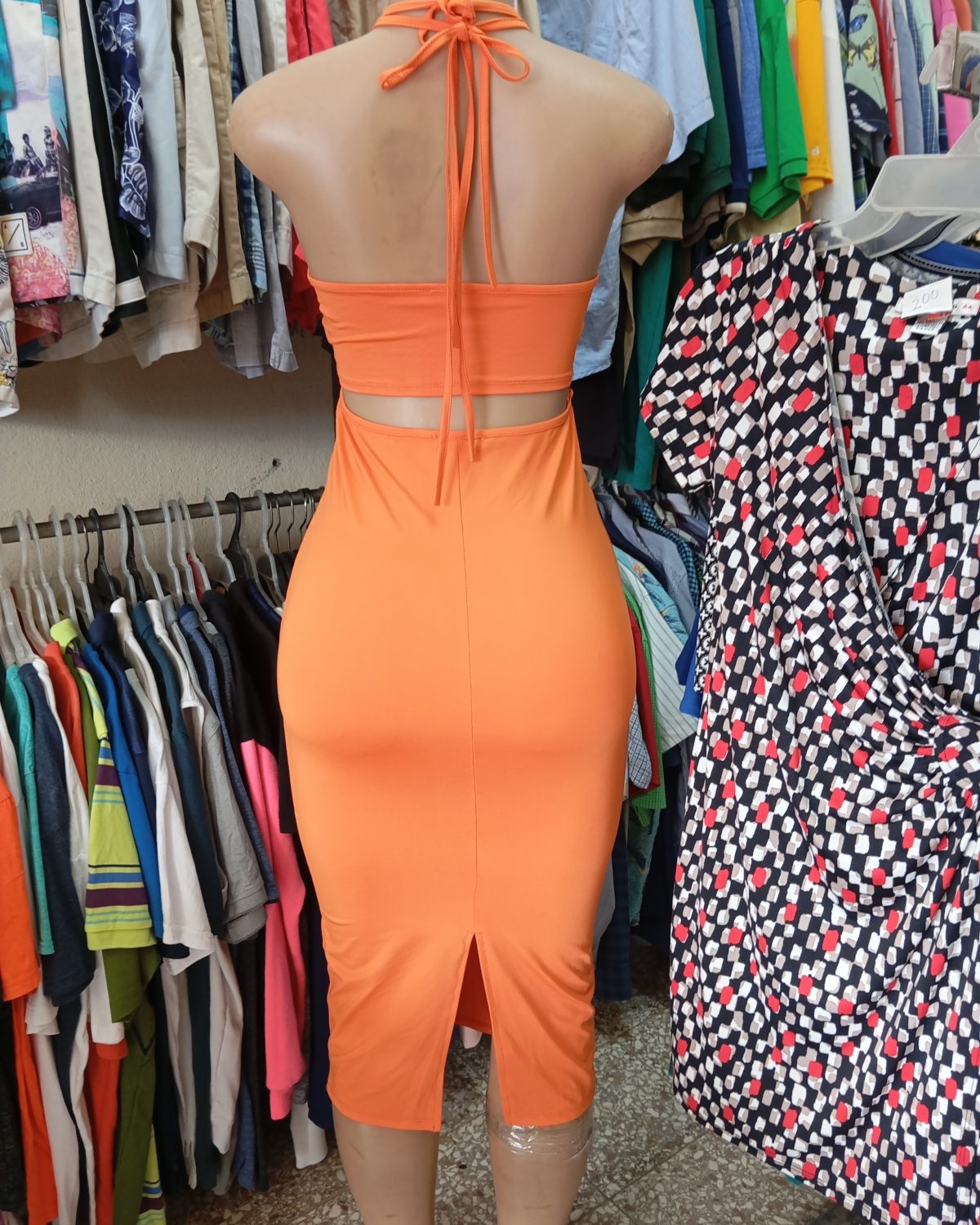 Conjunto dos piezas, en licra