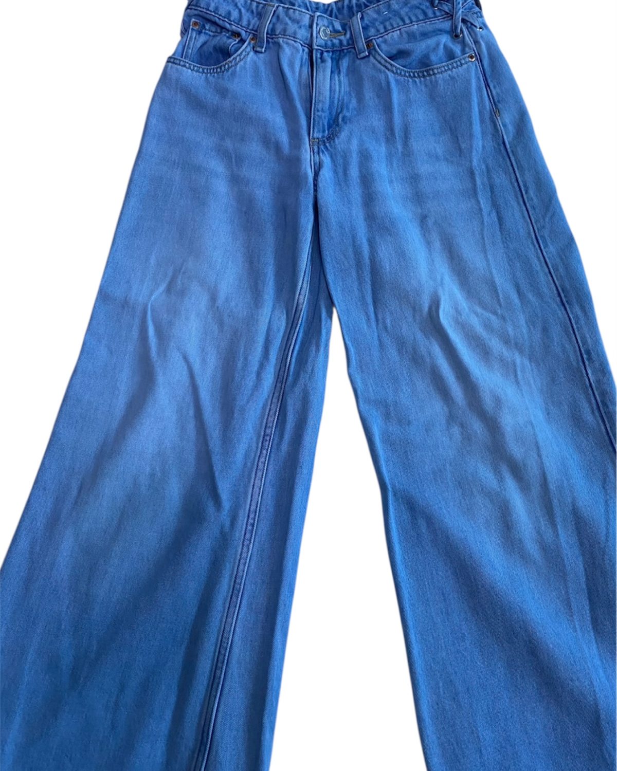 Pantalones de denim azul para niña de Zara  en excelente estado
