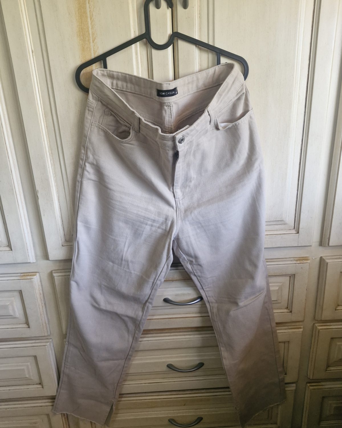 Jeans de mujer LWC Casual en excelente estado, color blanco