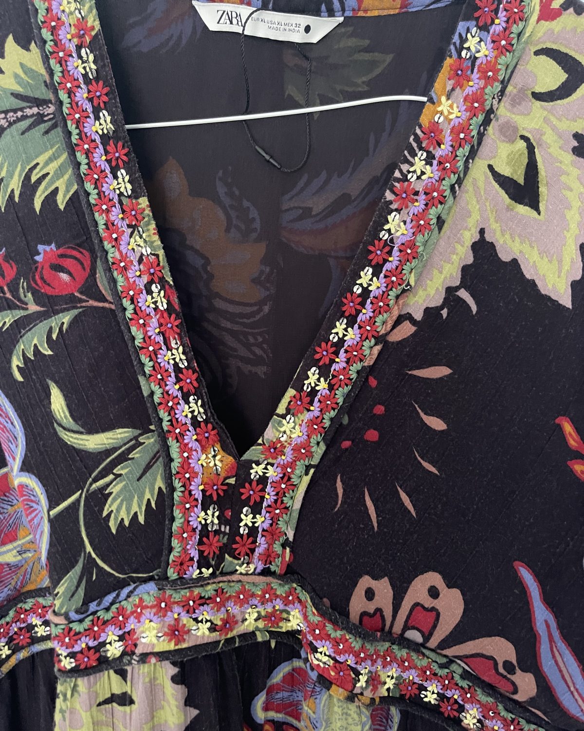 Estilo etnico floral