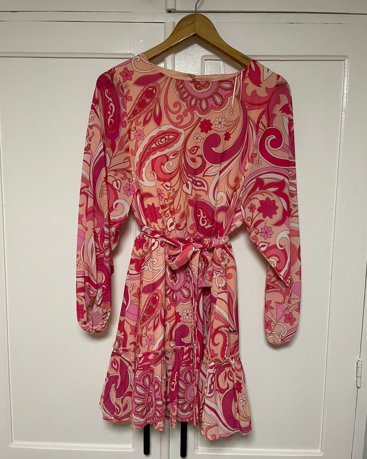 Vestido corto estampado